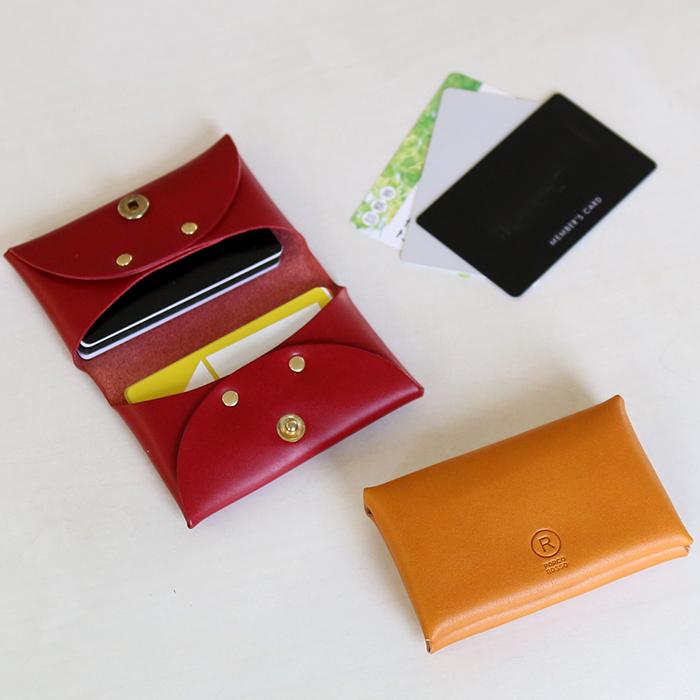 PORCO ROSSO（ポルコロッソ） カードケース カード入れ 本革 革 栃木