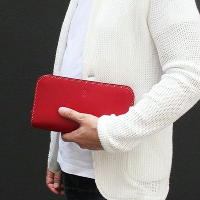 牛本革 9クロスパッチ / 2ボタンホールド レザーウォレット クラッチバッグ クラッチバッグ メンズ 結婚式 レザー 革 本革 牛革 コードバン調
