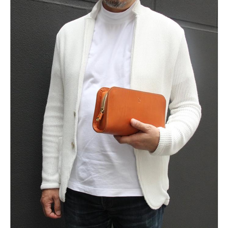 クラッチバッグ セカンドバッグ メンズ 結婚式 バッグインバッグ 本革 栃木レザー ブランド ポルコロッソ Nouki Pr Cl 3 ポルコロッソ 通販 Yahoo ショッピング