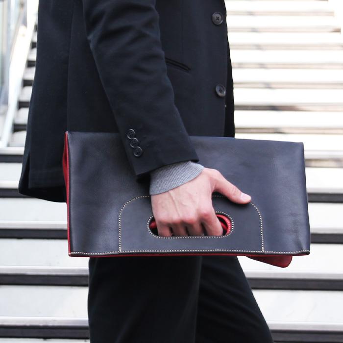 PORCO ROSSO クラッチバッグ トートバッグ メンズ レディース 本革 a4