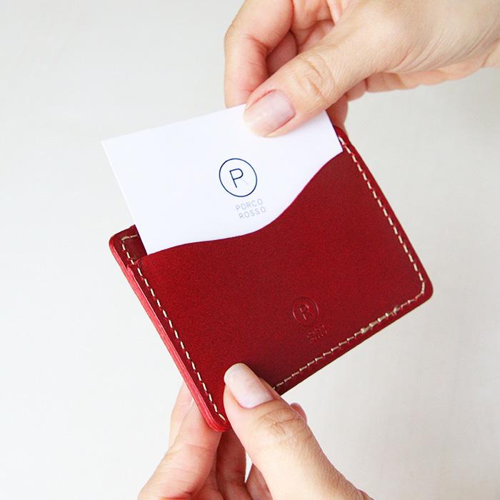 PORCO ROSSO（ポルコロッソ） カードも入る 小銭入れ パスケース