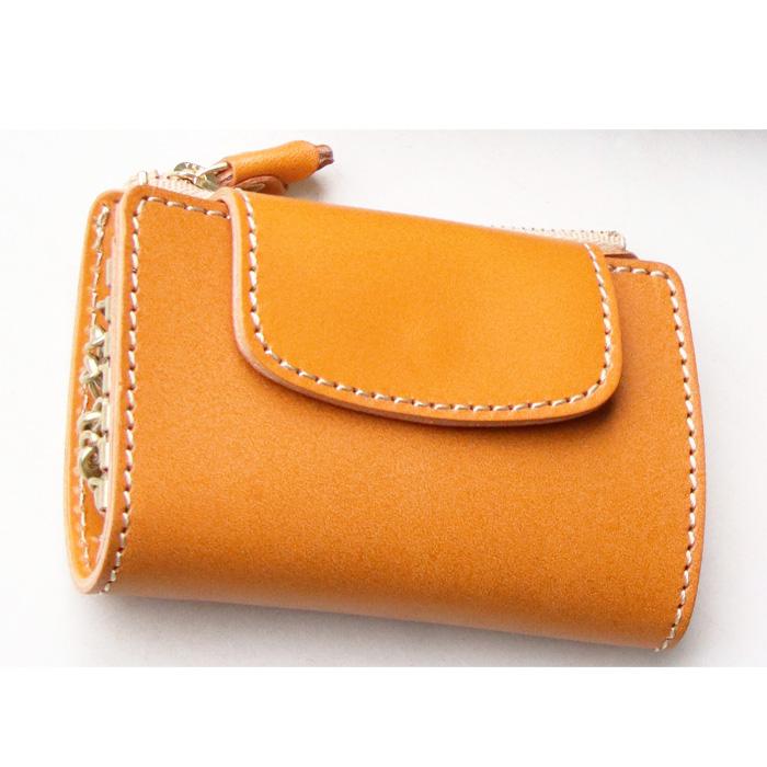 新品　ポルコロッソ　レザーキーケース　ケース　小銭入　ブラウン　本革 楽天市場】キーケース スマートキー カードも入る メンズ 本革