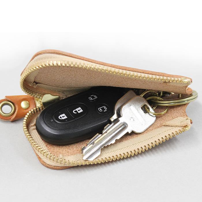 キーケース メンズ レディース 本革 革 スマートキーケース スマートキー 車 ブランド ポルコロッソ 栃木レザー 名入れ 革婚式 プレゼント爆買 [sokunou]の画像