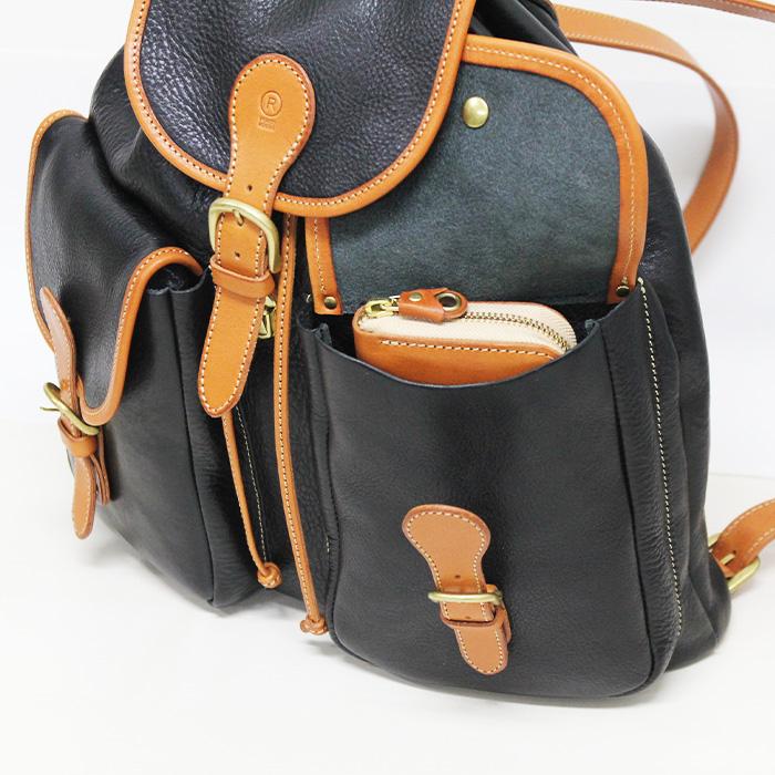 着用1回 porco rosso オールレザー 3way バックパック PORCO ROSSO 栃木レザー リュックサック バックパック デイ