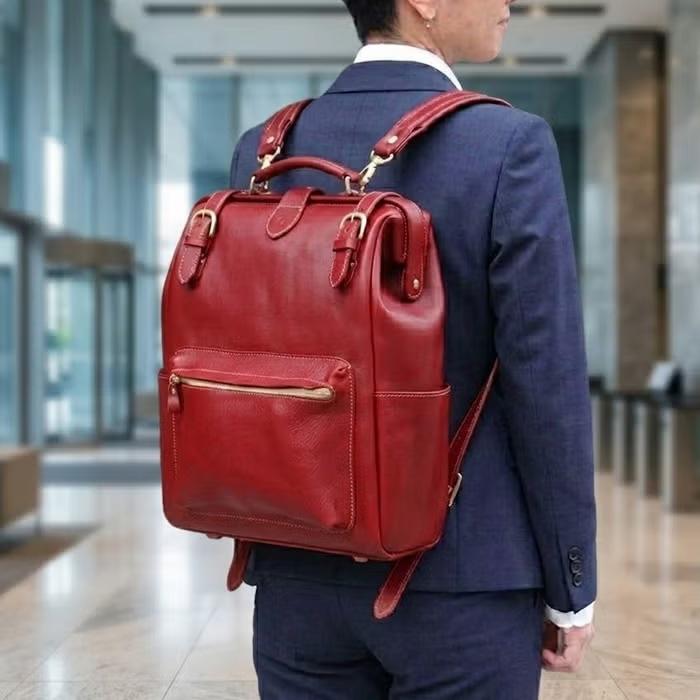 PORCO ROSSO（ポルコロッソ） がま口 リュック メンズ レディース