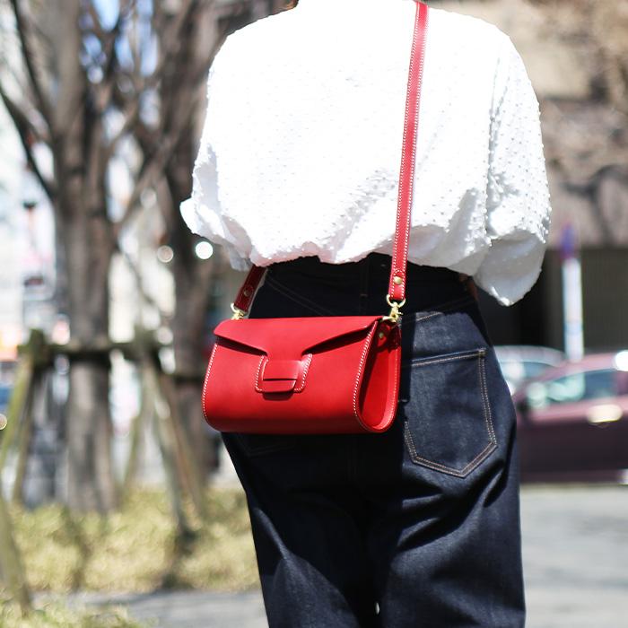 PORCO ROSSO（ポルコロッソ） ショルダーバッグ レディース 斜めがけ