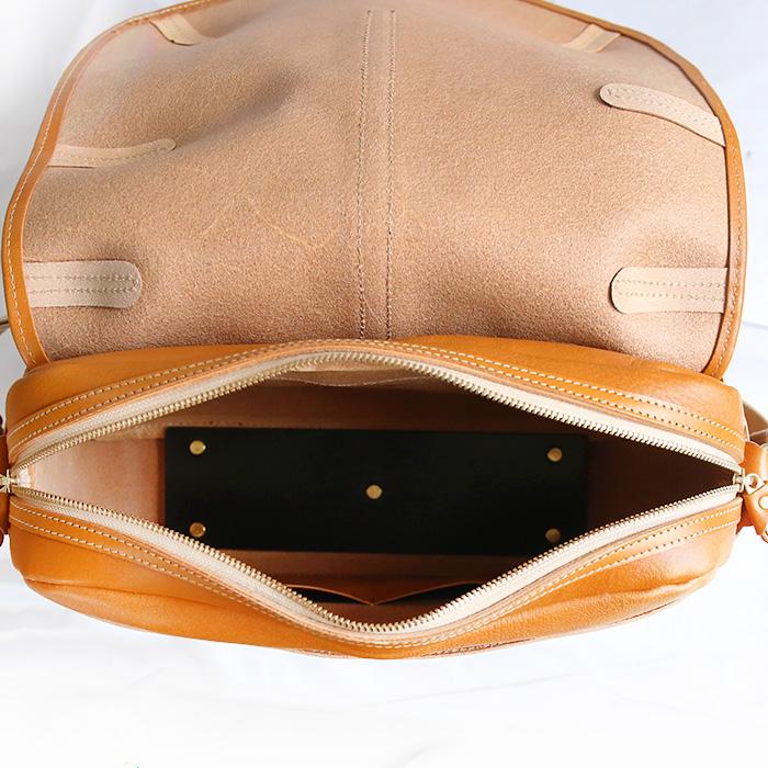 ポルコロッソ カバーショルダーバッグ nouki3 栃木レザー社 フラップ PORCO ROSSO ショルダーバッグ エディターズバッグ 革 栃木