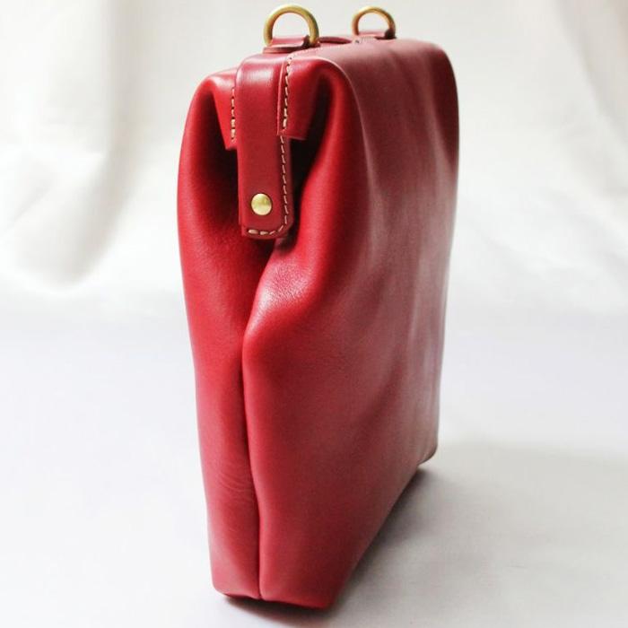 PORCO ROSSO（ポルコロッソ） がま口 ショルダーバッグ レディース