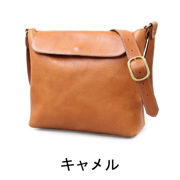 ショルダーバッグ メンズ レディース 斜めがけ 大人 栃木レザー 本革 ブランド ポルコロッソ 名入れ ショルダーバッグ 名入れ 革 レザー日本製 [nouki3]の画像