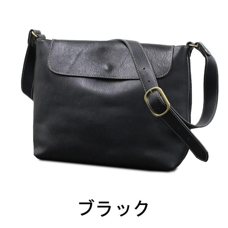 ショルダーバッグ メンズ レディース 斜めがけ 大人 栃木レザー 本革 ブランド ポルコロッソ 名入れ ショルダーバッグ 名入れ 革 レザー日本製 [nouki3]の画像