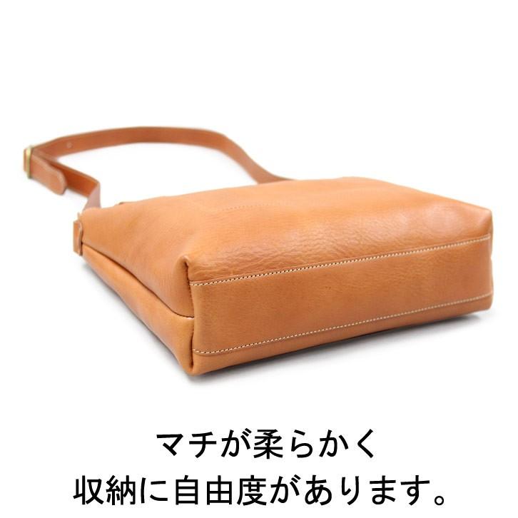 ショルダーバッグ メンズ レディース 斜めがけ 大人 栃木レザー 本革 ブランド ポルコロッソ 名入れ ショルダーバッグ 名入れ 革 レザー日本製 [nouki3]の画像