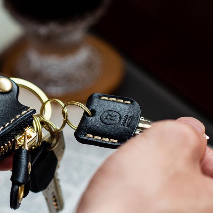 PORCO ROSSO キーカバー 革 かわいい キー カバー 鍵 鍵カバー