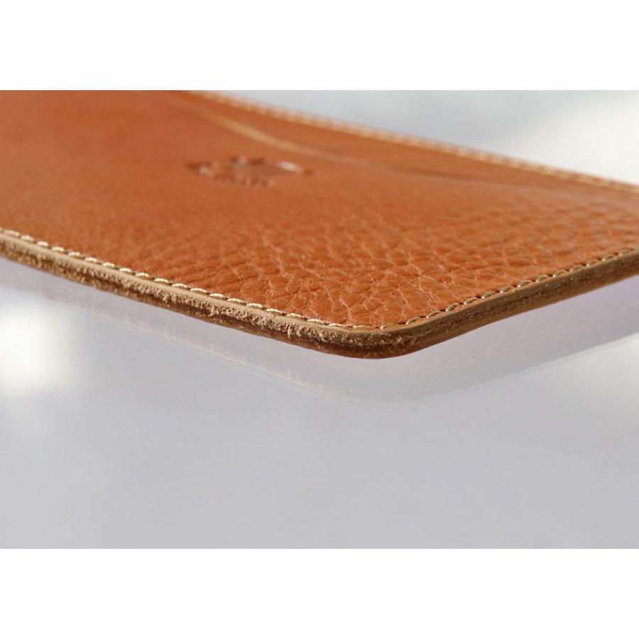 PORCO ROSSO（ポルコロッソ） 栃木レザー 通帳ケース 通帳入れ 通帳