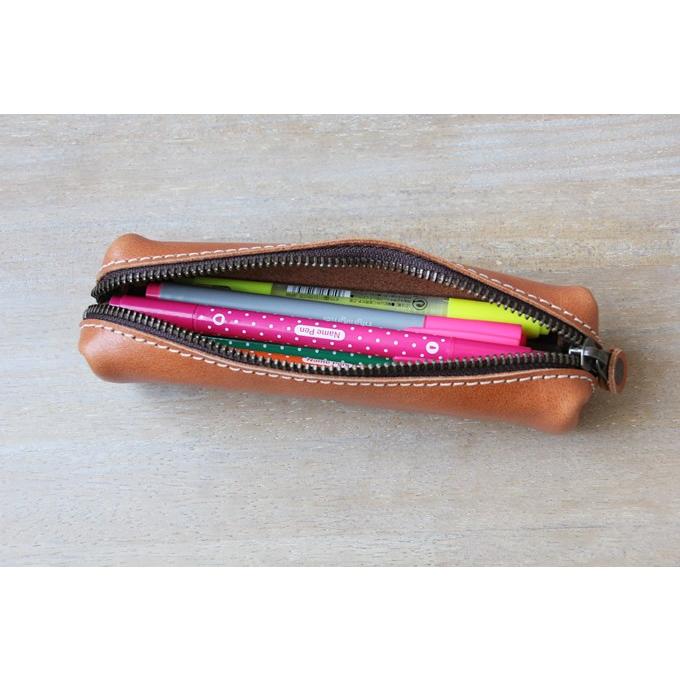 本革 ペンケースXSサイズ 革 ギフト 手作り 日本製 Japlish（ジャ