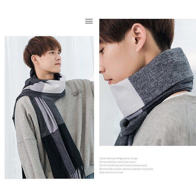 超格安一点 財布 帽子 ファッション小物 ロングマフラー 防寒 大判 男性 カジュアル メンズマフラー ハロウィンギフト マフラー メンズ ビジネス カジュアル 秋 冬 紳士 お揃い 暖かい Www Threeriversofs Com