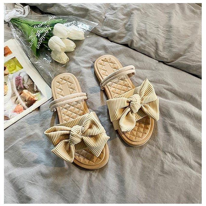 人気商品 レディースファッション スリッパ サンダル リボン フラットサンダル レディース サンダル リボン レディース スリッパ フラットサンダル サマーサンダル 可愛い 夏シューズ ビーチサンダル おしゃれ 夏用サンダル 歩きやすい 室内 室外 Www