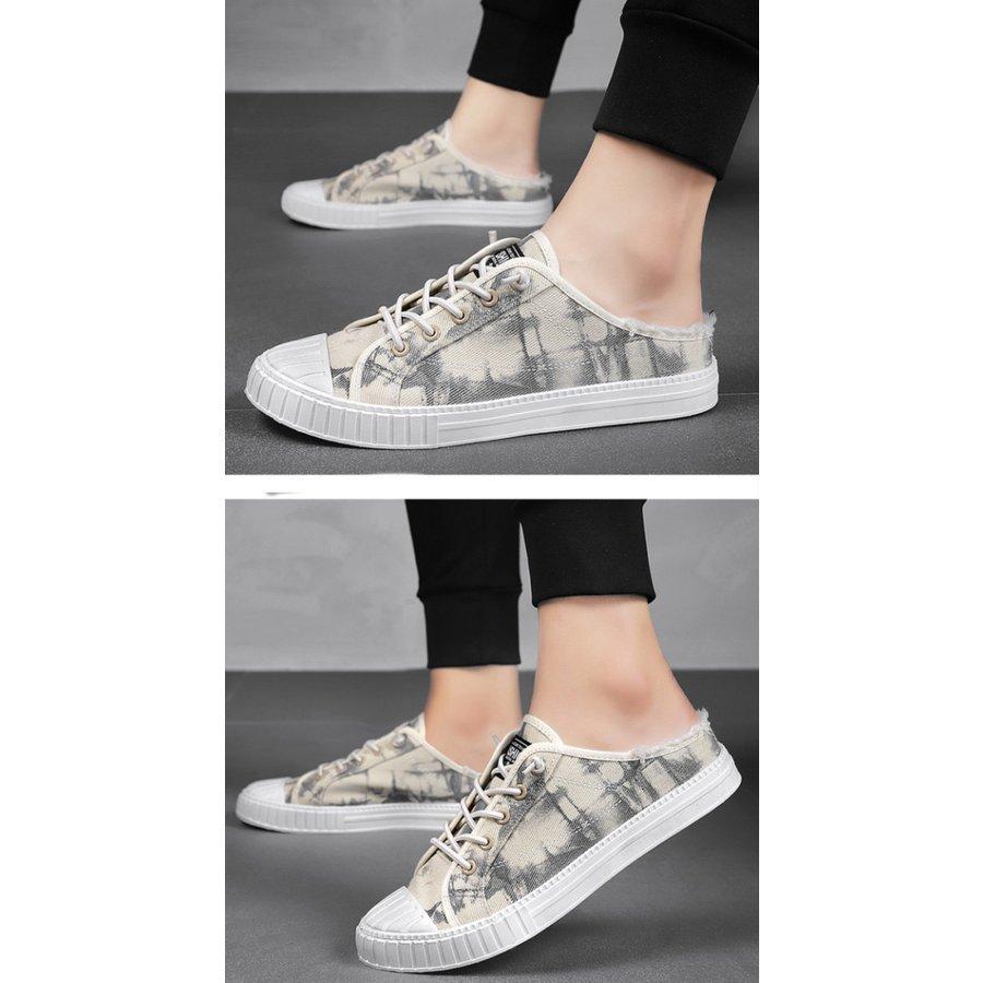 人気ブランドの新作 レディースファッション スニーカー メンズ スリッポン かかとなし 履きやすい スニーカー メンズ スリッポン かかとなし 履きやすい シューズ ローカット シューズ 軽量 通気 おしゃれ スリッパ サボサンダル サマー靴 夏新作