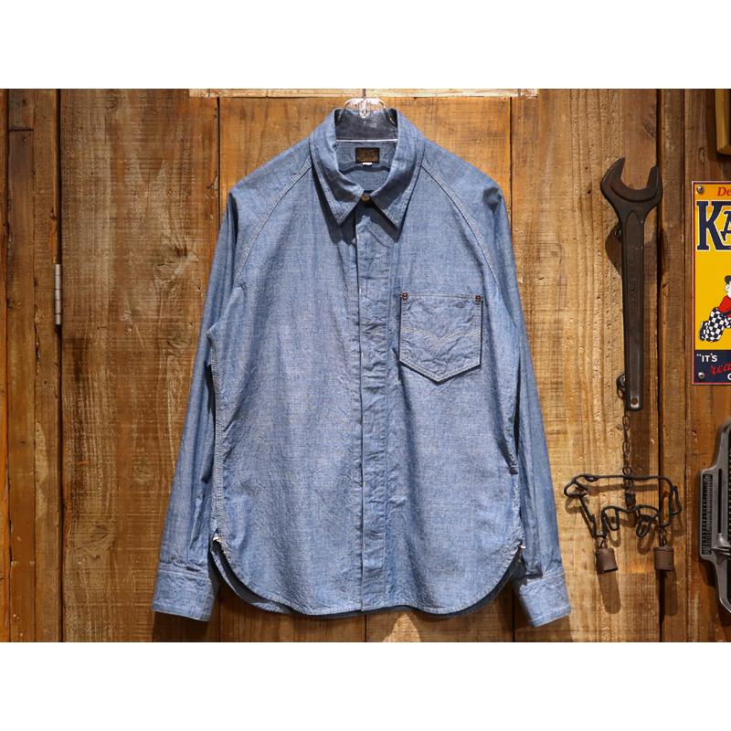 DELUXEWARE（デラックスウエア） 【送料無料】 7644B “40's CHAMBRAY