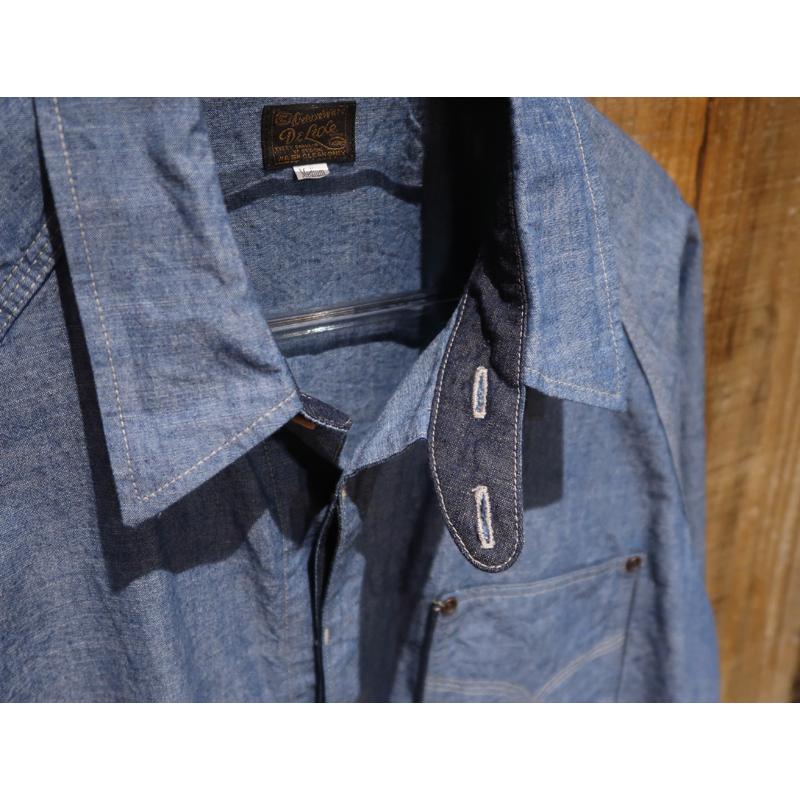 DELUXEWARE（デラックスウエア） 【送料無料】 7644B “40's CHAMBRAY