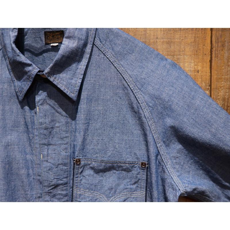 DELUXEWARE（デラックスウエア） 【送料無料】 7644B “40's CHAMBRAY