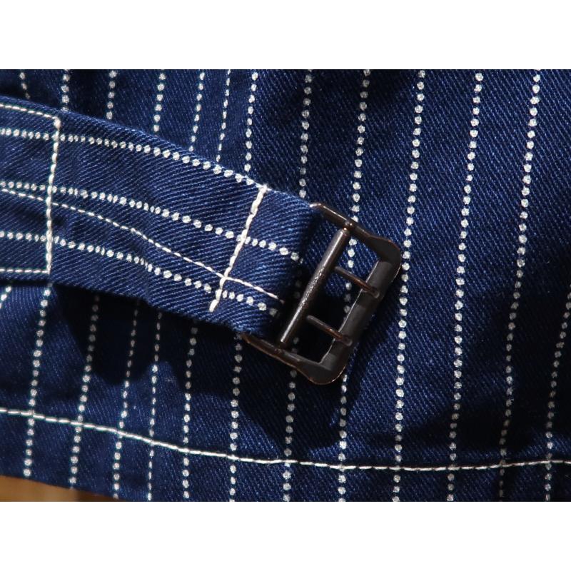 【送料無料】 JELADO（ジェラード） “STEELBEAM VEST/スティールビームベスト” AG13517 メンズ アメカジ ワークベスト ウォバッシュストライプ 青タグ 日本製の画像