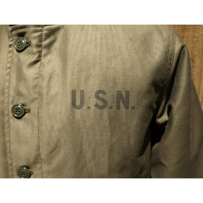 【送料無料】 CUSHMAN（クッシュマン） “N-1 DECK JACKET/デッキジャケット” 21390 メンズ アメカジ アウター アルパカ USN 米海軍 日本製の画像