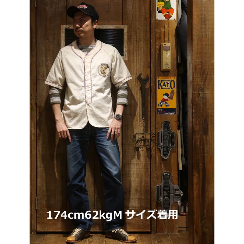 CUSHMAN 【送料無料】 CUSHMAN（クッシュマン） “BASE BALL SHIRT