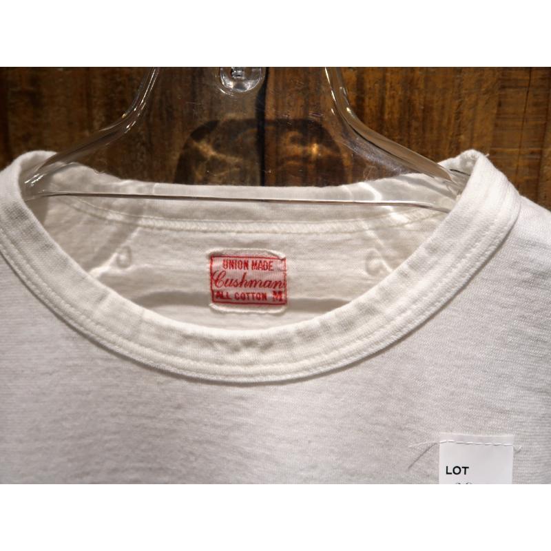 【送料無料】 CUSHMAN（クッシュマン） RECYCLE COTTON “JACK & JILL/ジャック＆ジル” 26683  メンズ Tシャツ アメカジ リサイクルコットン 丸胴 日本製｜porkys1985｜04