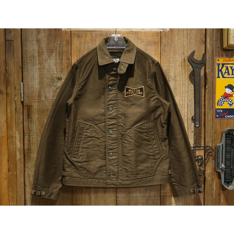 フリーホイーラーズ　MOTOR PSYCLONE デッキワーカージャケット 楽天市場】フリーホイーラーズ DECK WORKER JACKET SCREAMING