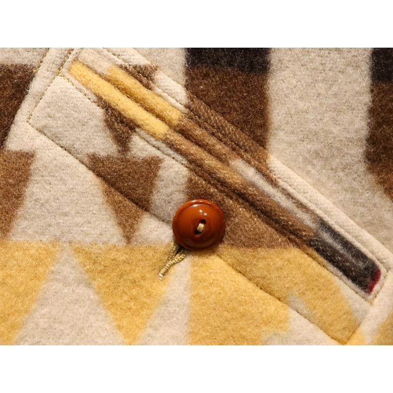 【送料無料】WAREHOUSE(ウエアハウス)  Lot.JG-32 “STAG WOOL COAT/スタッグウールコート” メンズ アメカジ ジョングラッコー ネイティブブランケット 日本製の画像