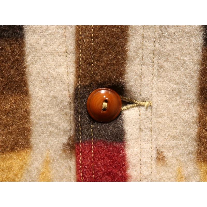 【送料無料】WAREHOUSE(ウエアハウス)  Lot.JG-32 “STAG WOOL COAT/スタッグウールコート” メンズ アメカジ ジョングラッコー ネイティブブランケット 日本製の画像