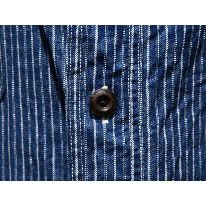 JELADO（ジェラード） 【送料無料】 “SMOKER SHIRT Indigo stripe