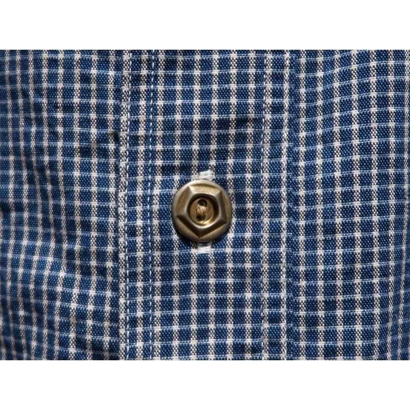 【送料無料】 JELADO（ジェラード）  “SMOKER SHIRT/スモーカーシャツ インディゴチェック” JP21126 メンズ アメカジ ワークシャツ ビッグヤンク 日本製の画像