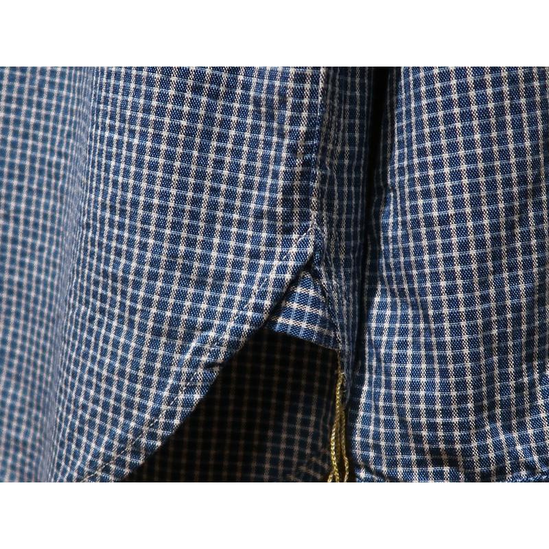 【送料無料】 JELADO（ジェラード）  “SMOKER SHIRT/スモーカーシャツ インディゴチェック” JP21126 メンズ アメカジ ワークシャツ ビッグヤンク 日本製の画像
