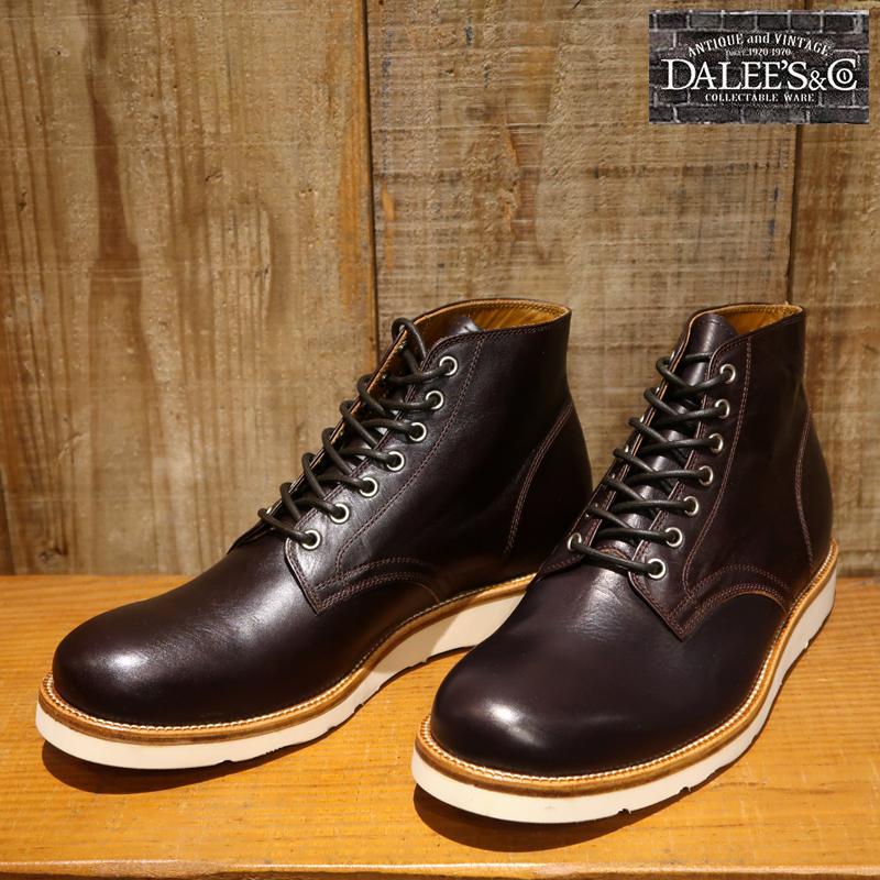 【送料無料】 DALEE'S＆CO.（ダリーズ） “LANDER 4014/ランダーブーツ” メンズ アメカジ ワークブーツ ホースハイド ビブラムソール 日本製 | ダリーズ＆コー