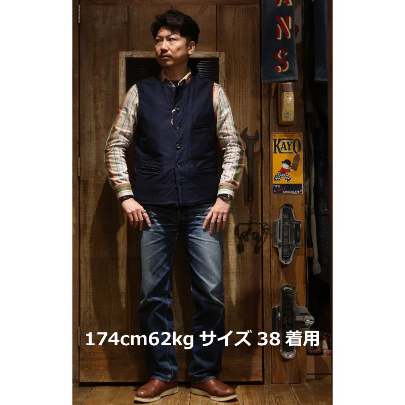 sugar cane（シュガーケーン）モールスキンベスト36（S） SUGAR CANE 【送料無料】 CANE（シュガーケーン） “9.5oz. MOLESKIN