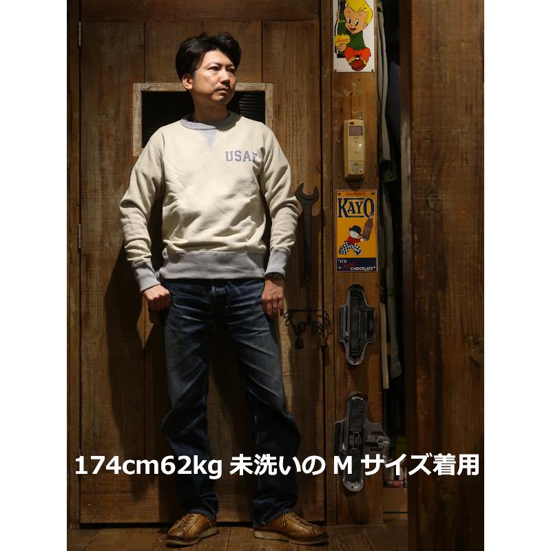 TOYS McCOY MILITARY SWEAT SHIRT 着用1回 TOYS McCOY U.S.A.F Print Sweatshirt - Sand – SON OF A STAG