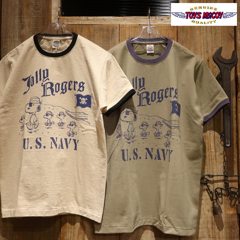 トイズマッコイ Tシャツ スヌーピー JOLLY ROGERS TOYS McCOY（トイズマッコイ） 【送料無料】 “SNOOPY JOLLY ROGERS