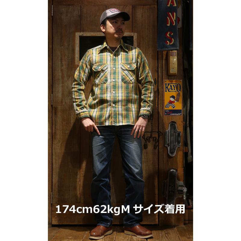 WAREHOUSE（ウエアハウス） 【送料無料】 “Lot.3104 FLANNEL SHIRT D柄