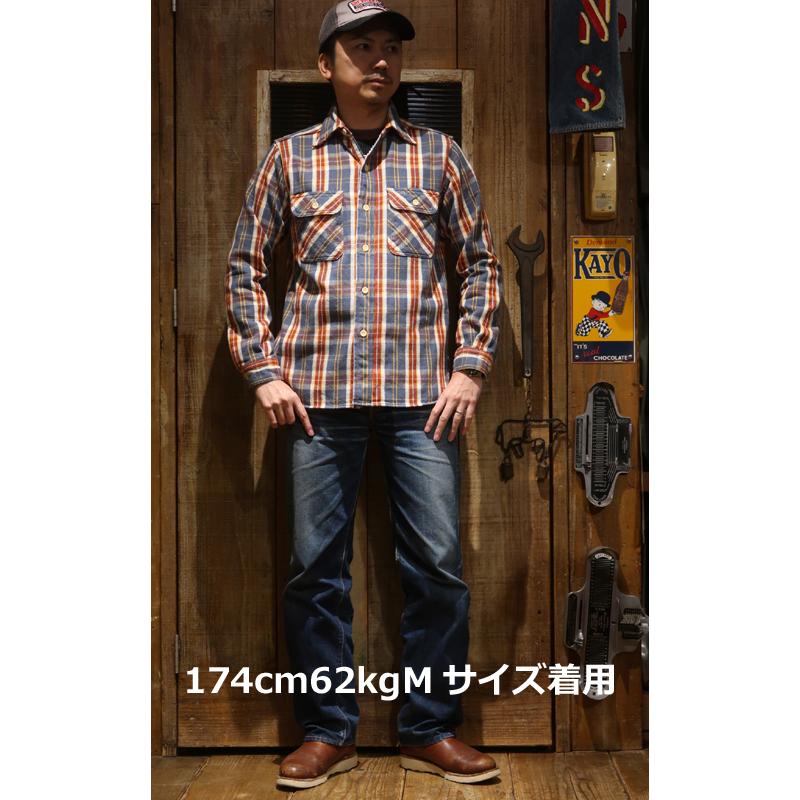 warehouse チェック ヘビネル ネルシャツ アメカジ WAREHOUSE ネルシャツ ヘビネル コットン アメカジ ヴィンテージ