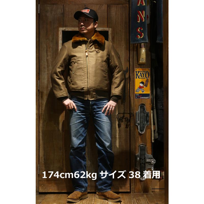 【送料無料】 COLIMBO（コリンボ） “EGLIN FIELD AVIATOR'S JACKET(B-15 Civilian Model)/エグリンフィールドジャケット” ZA-0151 メンズ アメカジ 日本製の画像