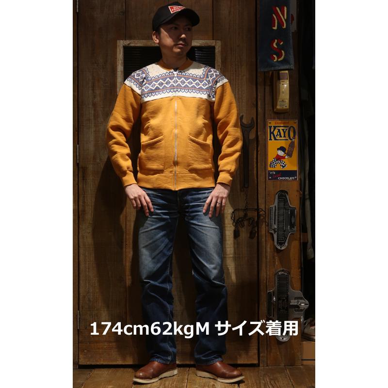 コリンボ 【送料無料】 COLIMBO(コリンボ) “SNOWFLAKE ZIP SWEAT