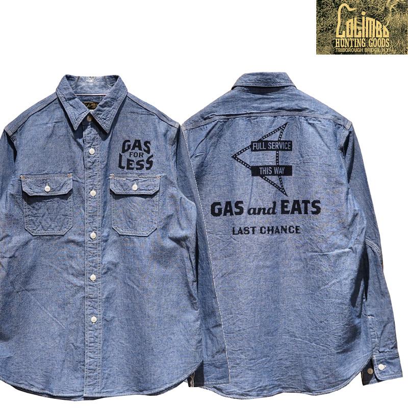 コリンボ 【送料無料】 COLIMBO（コリンボ） “HILLHEAD WORK SHIRT