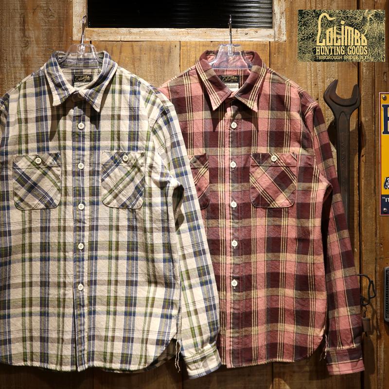 コリンボ 【送料無料】 COLIMBO（コリンボ） “CROW DOG FLANNEL SHIRT