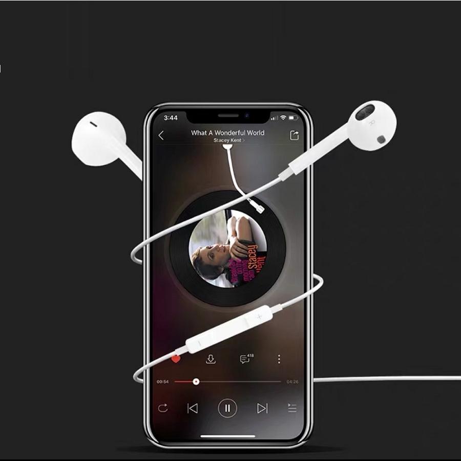 Apple MFi 認証品 Apple iPhoneイヤホン 純正 Lightning iPhoneライトニング有線 イヤホン EarPods イヤフォン iphone ライトニング｜porte-one｜03