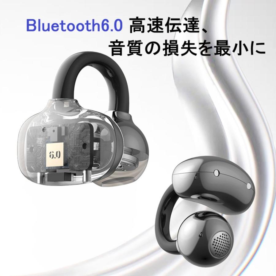 HTC イヤホン イヤーカフ ワイヤレス Bluetooth 6.0 HTC オープン