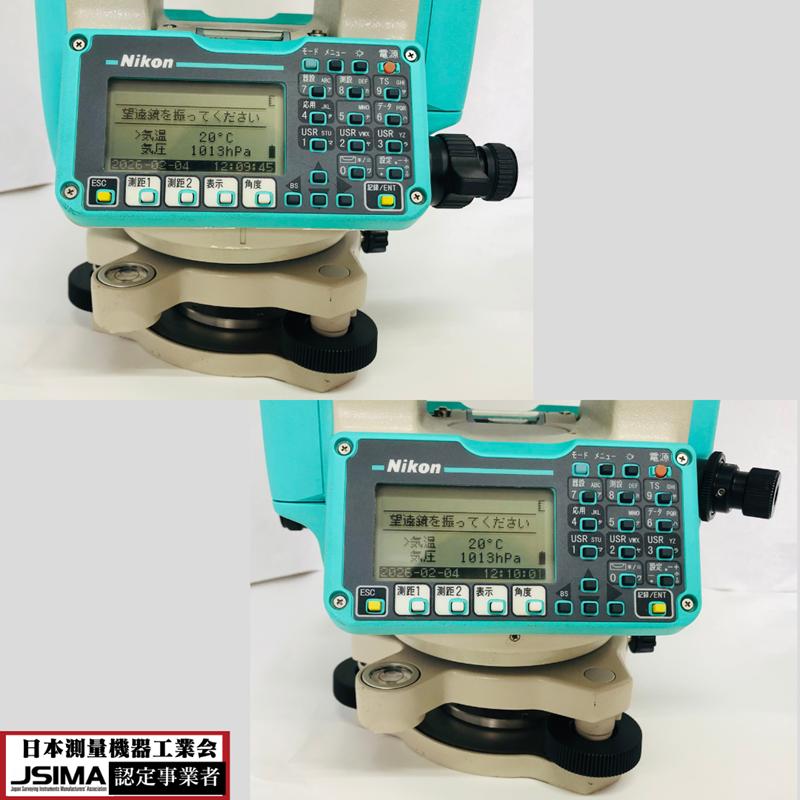 ニコン NST-305Cr トータルステーション【リライズ野田愛宕店】【店頭取引限定】【中古】管理番号：2400010102288 ニコン（Nikon） 【検査成績書・校正証明書付き】ニコン NST-305Cr