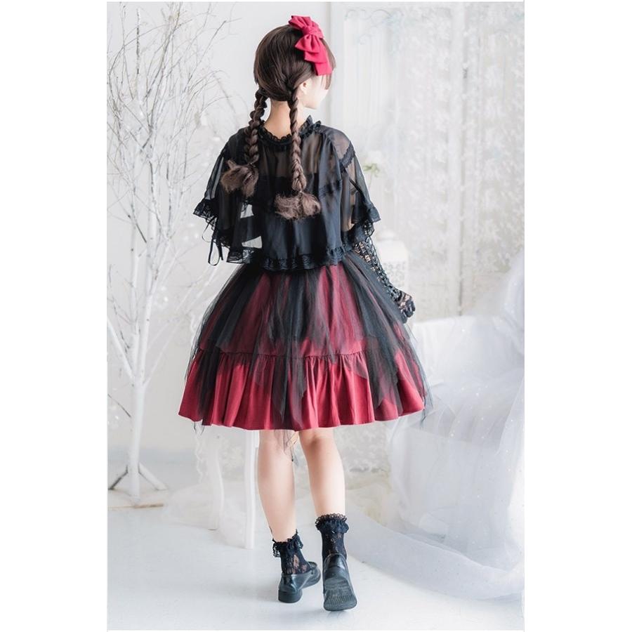 ロリータ ワンピース レディース Lolita Aライン ゴスロリ