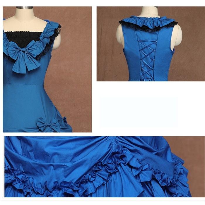 宮廷服ドレス ビクトリア朝 サイズ指定OK バッスルドレス ゴシック様式