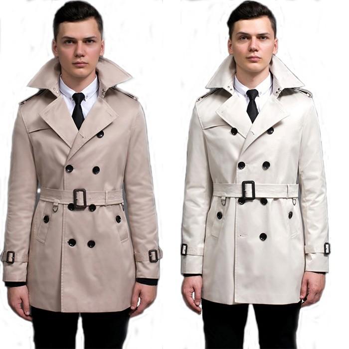 驚きの値段で ベルト付 ビジネス カジュアル 欧米風 トレンチコート 新作 ショート丈 アウター メンズ トレンチコート Pu メンズファッション アウター メンズ ビター系 Bitter系 大きいサイズ 長袖 合成皮革 コート アウター